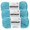(Pack of 3) Bernat Handicrafter Cotton Yarn - Solids-Mod Blue